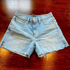 J.Crew Factory Cutoff Denim Shorts Size 28